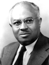 E Franklin Frazier, September 24,1894 – May 17,1962 SOURCE: American Sociological Association