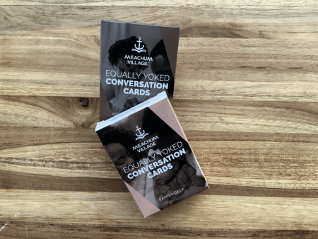 Meachum village conversation cards about family and cards about faith